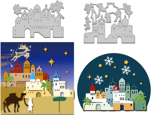 Betlemme città fustelle - città,